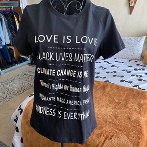 black lgbtq equality t shirt